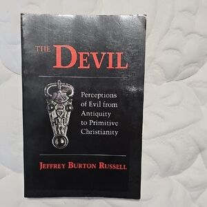 The Devil: Perceptions of Evil Book by Jeffrey Burton Russell - Black Cover
